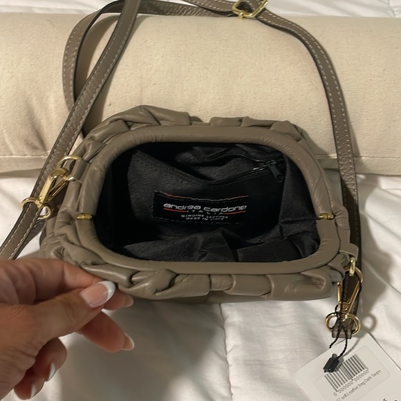 Andrea Cardone Italia Mini Scrunchy Crossbody. - Picture 4 of 5